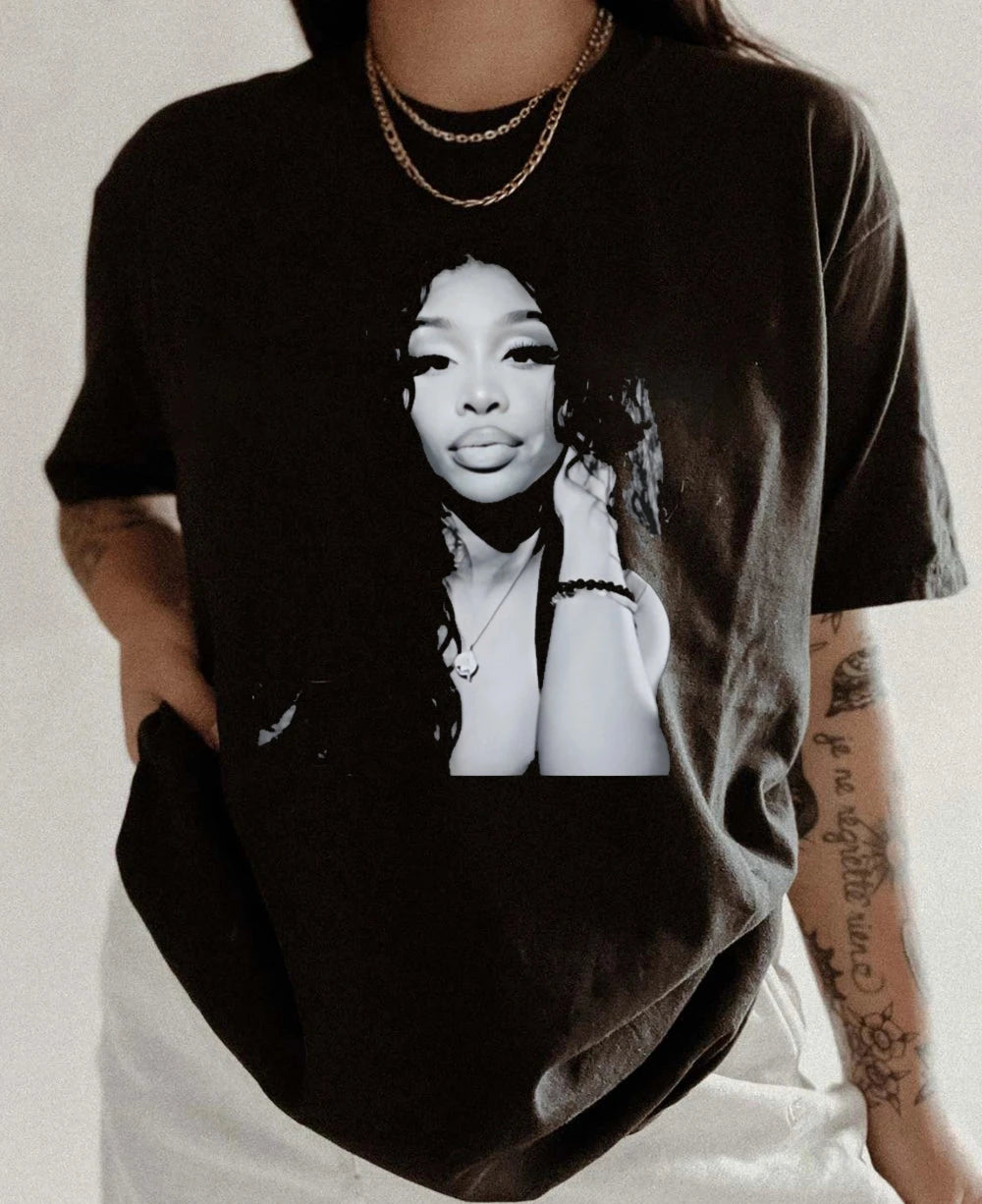 SZA TEE BLACK